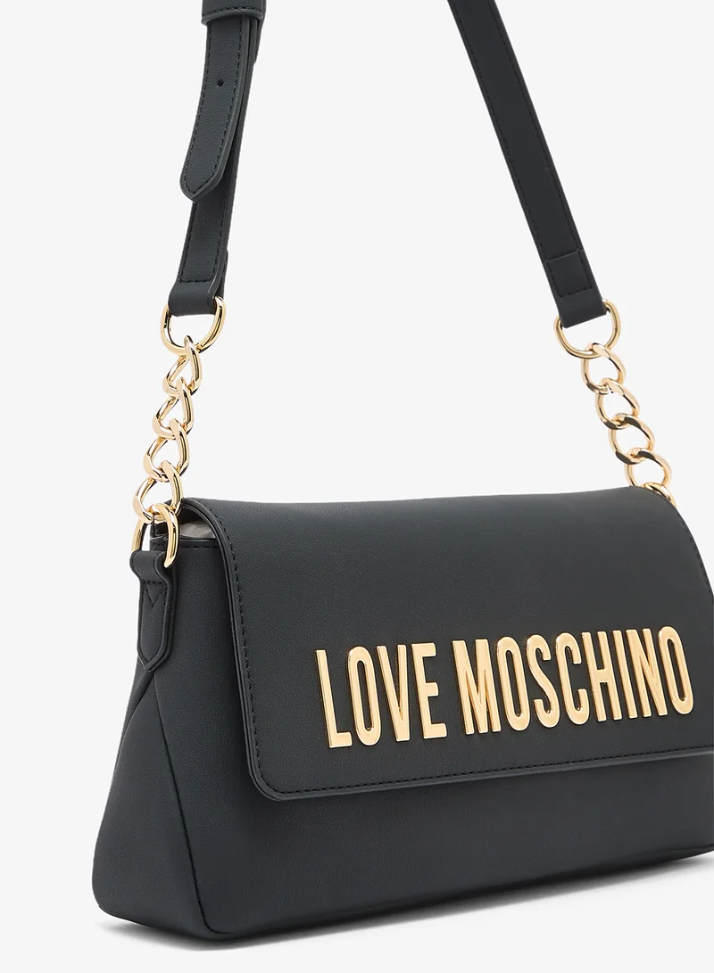 Love Moschino  Bold Love GRS PU Shoulder Bag for Women | Best Price UAE